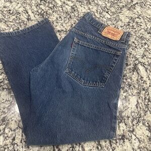 Vintage Levis 517 Jeans Men 38x30 Blue‎ Boot Cut Denim